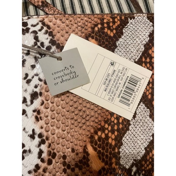 A‎ New Day Snakeskin Print Crossbody Bag - Picture 6 of 7